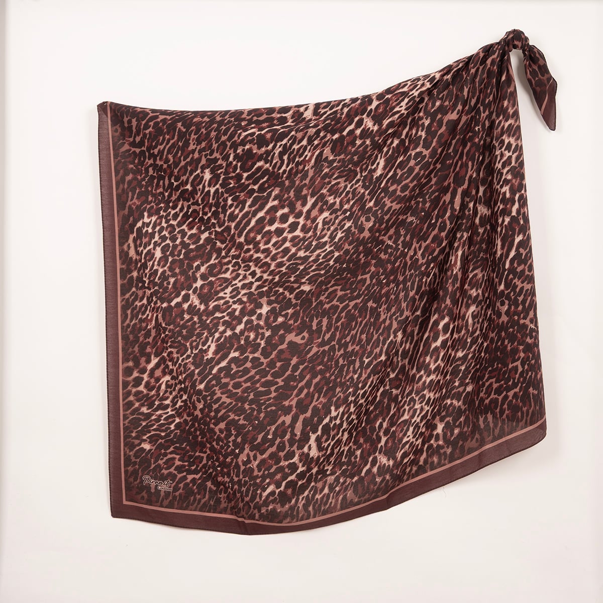 Spring Viscon Eşarp |  Mini Leopar