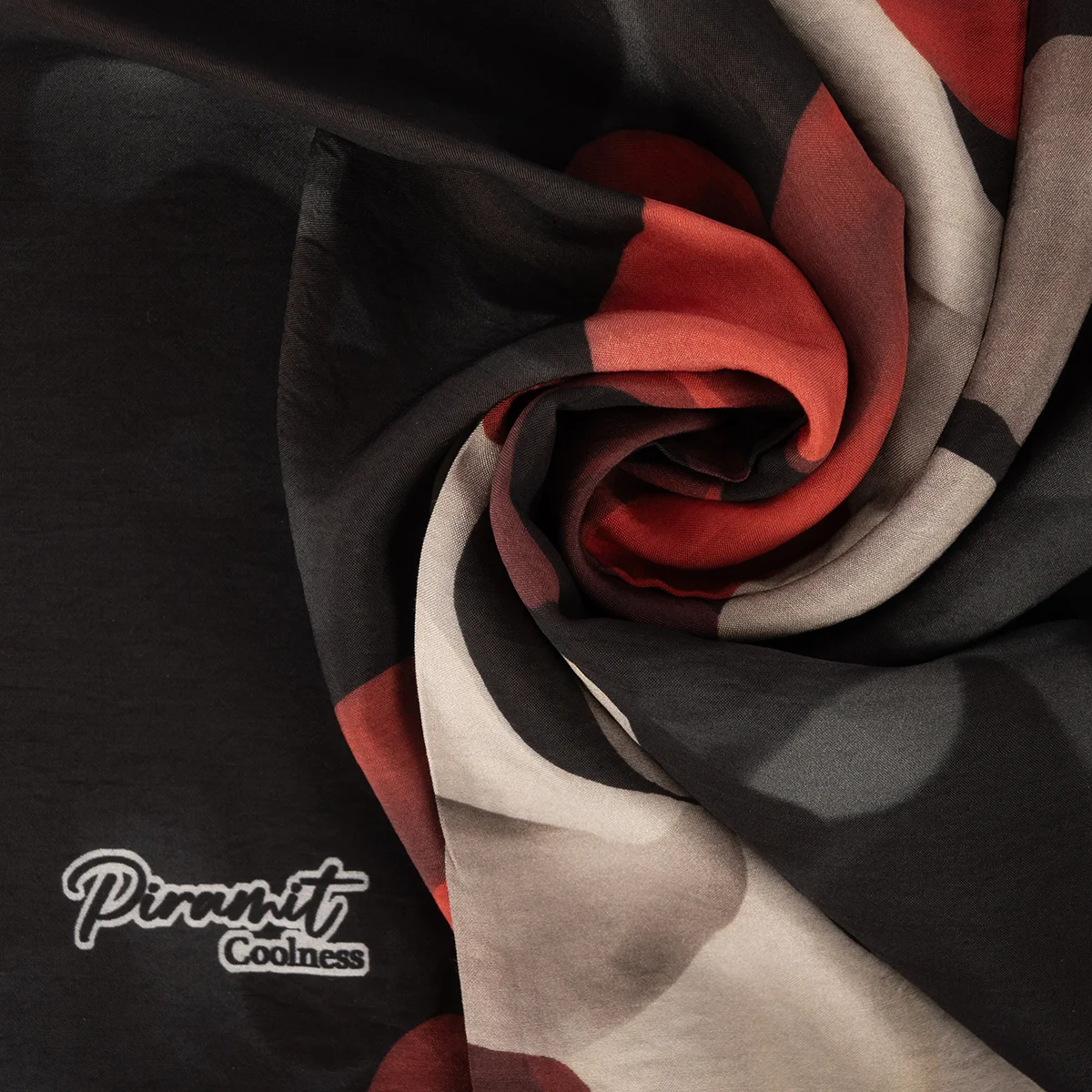 Spring Viscon Eşarp | Floral Akış Hover